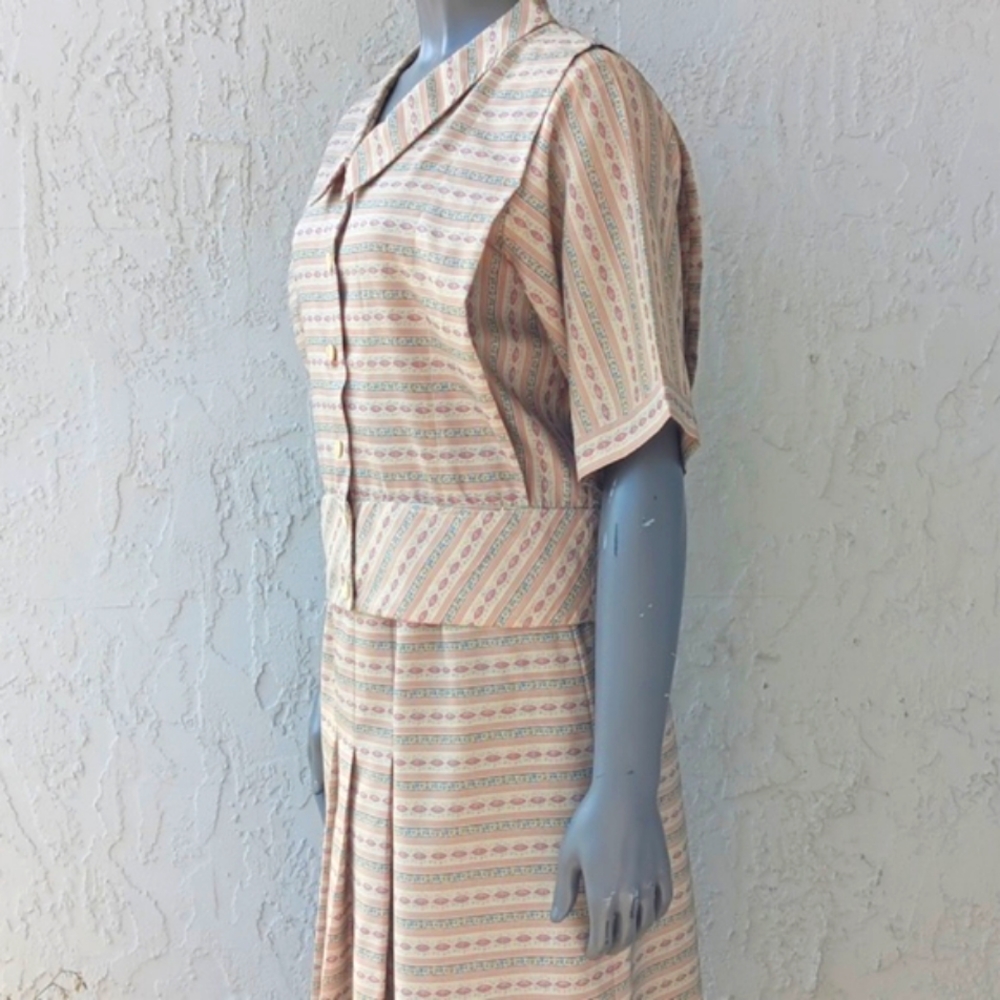 BESPOKE LADIES (2) PIECE MIDI SKIRT SET